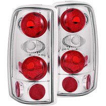 Anzo 211008 - 2000-2006 Chevrolet Suburban Taillights Chrome