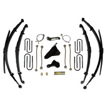 Skyjacker F9853MKS-A - Lift Kit 8 Inch Lift 99 Ford F-250/F-350 Super Duty Includes Front/Rear Leaf Springs TrackBar Bracket Front/Rear UBolt Kit Bushings Rear Block SwayBar Links Pitman Arm Brake Lines Vac. Tubing