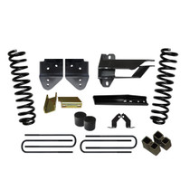 Skyjacker F17451K - Lift Kit 4 Inch Lift 17-19 Ford F-250 Super Duty Includes Front Coil Springs Track Bar/Radius Arm/Steering Stab/Sway Bar Relocation Brackets Bump Stops Spacers Rear Lift Blocks And U-Bolts