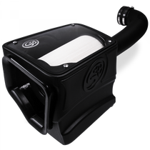 S&B 75-5069D - Cold Air Intake For 14-16 Silverado/ Sierra 1500 5.3L, 6.2L, 15-16 Tahoe, Suburban, Yukon (XL)(Denali) 1500 5.3L, 6.2L Dry Extendable White