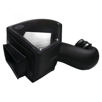S&B 75-5090D - Cold Air Intake For 94-02 Dodge Ram 2500 3500 5.9L Cummins Dry Extendable White