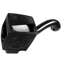 S&B 75-5110D - Cold Air Intake For 16-19 Silverado/Sierra 2500, 3500 6.0L Dry Extendable White
