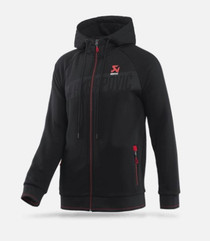 Akrapovic 802056 - Mens Corpo Zip Hoodie Black - M