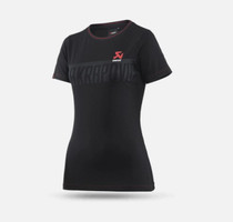 Akrapovic 802053 - Womens Corpo T-Shirt Black - 2XL