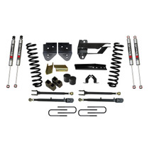 Skyjacker F174524K3-M - Suspension Lift Kit w/Shock 4 Inch Lift w/Adjustable 4-Links 17-19 Ford F-350 Super Duty Incl. Front Coil Springs Blocks U-Bolts Bump Stop Spacers Upper/Lower Radius Arms M9500 Monotube Shock