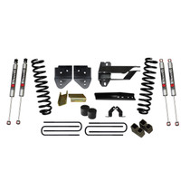 Skyjacker F17451K3-M - Suspension Lift Kit w/Shock 4 Inch Lift 17-19 Ford F-350 Super Duty Incl. Front Coil Springs Bump Stop Spacers Relocation Bracket Lift Blocks U-Bolts Brake Line Extension Bracket M9500 Monotube Shock