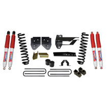 Skyjacker F17451K-N - Suspension Lift Kit w/Shock 4 Inch Lift 17-19 Ford F-250 Super Duty Incl. Front Coil Springs Bump Stop Spacers Relocation Brackets Rear Lift Blocks U-Bolts Nitro 8000 Shocks