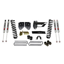 Skyjacker F17451K-M - Suspension Lift Kit w/Shock 4 Inch Lift 17-19 Ford F-250 Super Duty Incl. Front Coil Springs Bump Stop Spacers Relocation Brackets Rear Lift Blocks U-Bolts M9500 Monotube Shocks