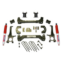 Skyjacker TU745BKH - Suspension Lift Kit w/ Hydro 700 Shock 4.5 Inch Lift 07-19 Toyota Tundra Incl. Front Strut Spacer Block U Bolts Brake Line Brackets