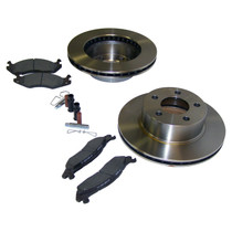 Crown Automotive Jeep Replacement 3251156K - Crown Automotive - Metal Unpainted Disc Brake Service Kit