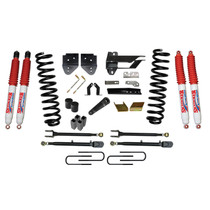 Skyjacker F176024K3-N - Lift Kit 6 Inch Lift w/Adjustable 4-Links 17-19 Ford F-350 Super Duty Includes Front Coil Springs U-Bolts Bump Stop Spacers Upper/Lower Radius Arms Lowering Brackets Nitro 8000 Shocks