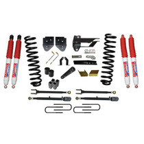 Skyjacker F176524K3-N - Suspension Lift Kit w/Shock 6 Inch Lift w/Adjustable 4-Links 17-19 Ford F-350 Super Duty Incl. Front Coil Springs U-Bolts Bump Stop Spacers Upper/Lower Radius Arms Lowering Brackets Nitro 8000 Shocks