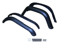 Crown Automotive Jeep Replacement 8997109CJ8 - Fender Flare Kit; Incl. 4 Black Flares And Hardware;