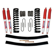 Skyjacker 179BK-H - Bronco Suspension Lift Kit 78-79 Bronco w/Shock 9 Inch Lift Incl. Front Coil Springs Rear U Bolt Kit Rear Block Rear Add-A-Leafs