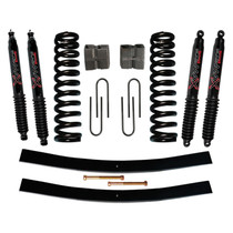 Skyjacker 179BK-B - Bronco Suspension Lift Kit 78-79 Bronco w/Shock Black MAX Shocks 9 Inch Lift Incl. Front Coil Springs Rear U Bolt Kit Rear Block Rear Add-A-Leafs