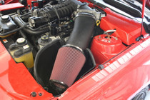 JLT CAISP-GT500-07 - 07-09 Ford Mustang GT500 Super Big Air Kit - Red Filter (For Kenne Bell 75mm TB 800+HP)Tune Req