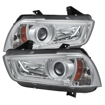Spyder 5074218 - Dodge Charger 11-14 Projector Headlights Xenon/HID Model- DRL Chrm PRO-YD-DCH11-LTDRL-HID-C