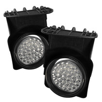 Spyder 5015679 - GMC Sierra 1500/2500 03-06 03-06 LED Fog Lights w/Switch Clear FL-LED-GS03-C