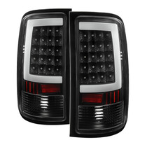 Spyder 5081551 - Xtune GMC Sierra 07-13 LED Tail Lights Black ALT-ON-GS07-G2-LED-BK