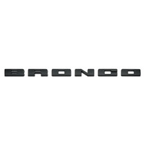 Ford Racing M-1447-BLMB - 2021+ Bronco Grille Lettering Overlay Kit - Black