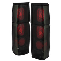 Spyder 5078216 - Nissan Hardbody 86-97 Euro Style Tail Lights Black Smoke ALT-YD-NH86-BSM