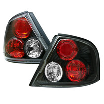 Spyder 5006790 - Nissan Altima 98-01 Euro Style Tail Lights Black ALT-YD-NA98-BK