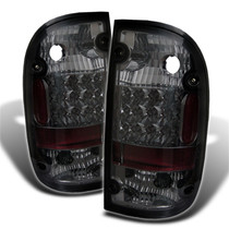 Spyder 5007889 - Toyota Tacoma 01-04 LED Tail Lights Smoke ALT-YD-TT01-LED-SM