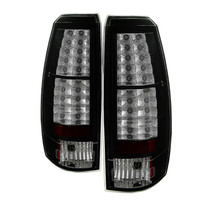 Spyder 5032461 - Chevy Avalanche 07-13 LED Tail Lights Black ALT-YD-CAV07-LED-BK