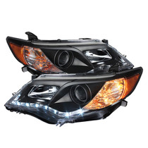 Spyder 5072658 - Toyota Camry 12-14 Projector Headlights DRL Blk High 9005 (Not Included PRO-YD-TCAM12-DRL-BK