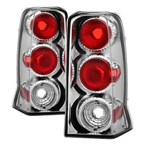 Spyder 5001603 - Cadillac Escalade SUV (Not EXT)02-06 Euro Style Tail Lights Chrome ALT-YD-CE02-C