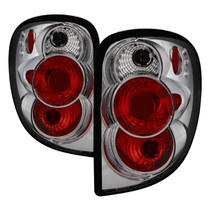 Spyder 5002228 - Dodge Caravan/Grand Caravan 01-07 Euro Style Tail Lights Chrome ALT-YD-DC01-C