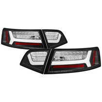 Spyder 5085160 - 09-12 Audi A6 LED Tail Lights - Black (ALT-YD-AA609-LED-BK)