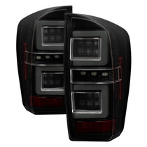 Spyder 5085740 - 16-17 Toyota Tacoma LED Tail Lights - Black Smoke (ALT-YD-TT16-LED-BSM)