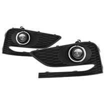 Spyder 9040900 - 17-18 Chevrolet Cruze OEM Fog Lights w/Universal Switch- Clear (FL-CCRZ2016-C)