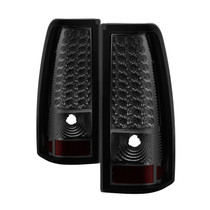 Spyder 5011770 - Xtune Chevy Silverado 1500/2500/3500 99-02 99-03 LED Tail Lights Smoke ALT-ON-CS99-LED-SM