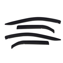 Westin 72-88410 - 2005-2018 Toyota Tacoma Double Cab Wade Slim Wind Deflector 4pc - Smoke