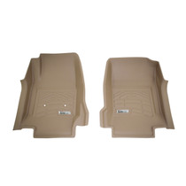 Westin 72-130074 - 2015-2018 Chevrolet/GMC Colorado/Canyon Ext/Crew Cab Wade Sure-Fit Floor Liners Front - Tan