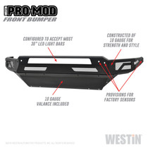 Westin 58-41025 - 13-18 Dodge Ram 1500 / 2019 Ram 1500 Classic Pro-Mod Front Bumper