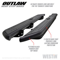 Westin 58-54085 - 2019 Dodge Ram Crew Cab ( Excludes 1500 Classic)  Outlaw Nerf Step Bars