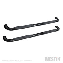 Westin 21-4135 - 2019 Chevrolet Silverado/Sierra 1500 Crew Cab Platinum 4 Oval Nerf Step Bars - Black