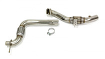 Kooks 11533300 - 3" SS GREEN Catted Downpipe. 2015-2023 Mustang EcoBoost. To  Comp Exhaust