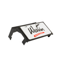 Westin 46-20055 - MAX Winch Tray License Plate Bracket - Black