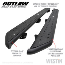 Westin 58-54165 - 2020 Jeep Gladiator Outlaw Nerf Step Bars - Textured Black