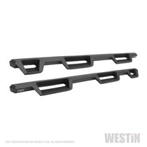 Westin 56-534565 - 07-18 Chevrolet Silverado 1500 CC 5.5ft Bed HDX Drop W2W Nerf Step Bars - Tex. Blk