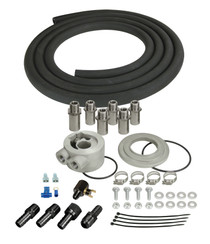 Derale 15752 - Universal Remote Engine Oil Cooler Mounting Kit