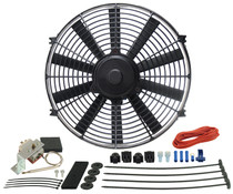 Derale 16314 - 14" Dyno-Cool Electric Fan and Mechanical Fan Controller Kit, Premium