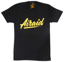 Airaid 999-380-XXL - AIR- T-Shirt; Black, Gold  Logo, XX-Large