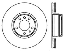 StopTech 126.34043CSL - Sport Slotted Cryo Brake Rotor; Rear Left