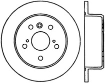 StopTech 126.44126CSR - Sport Slotted Cryo Brake Rotor; Rear Right