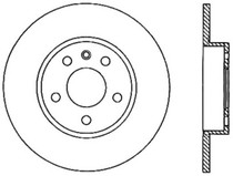 StopTech 127.33097CR - Sport Cryo Drilled & Slotted Brake Rotor; Rear Right